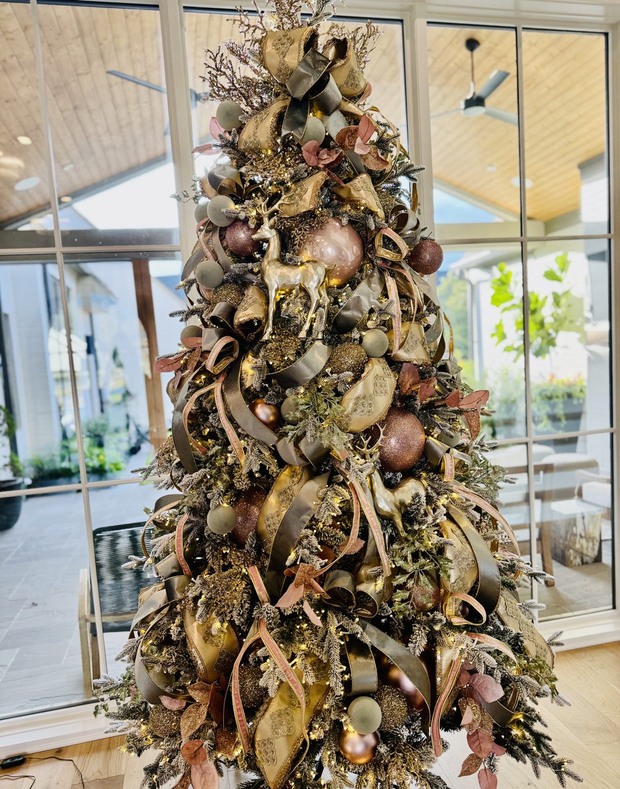 Custom Christmas Tree Decorating